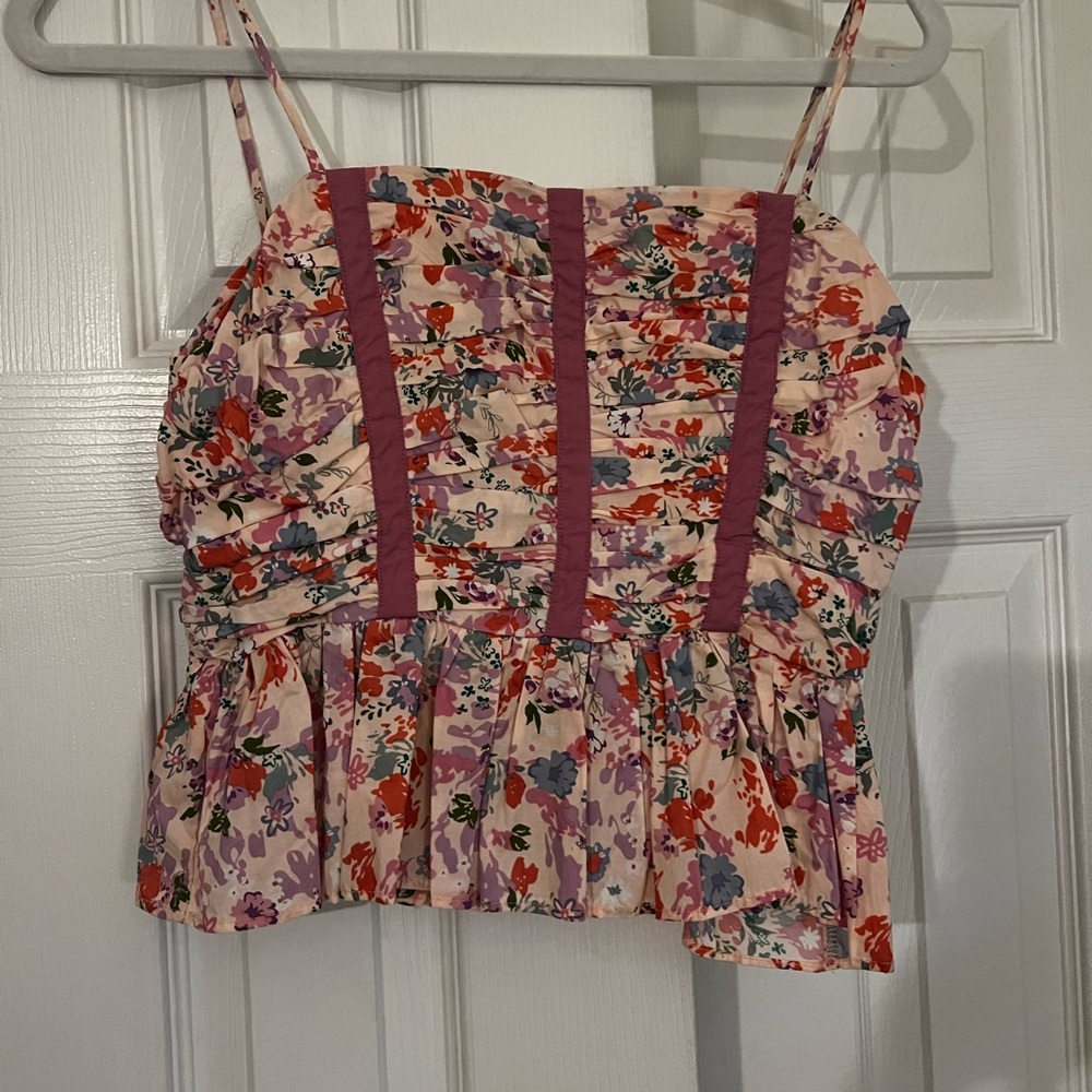 Floral Print Women's Top
